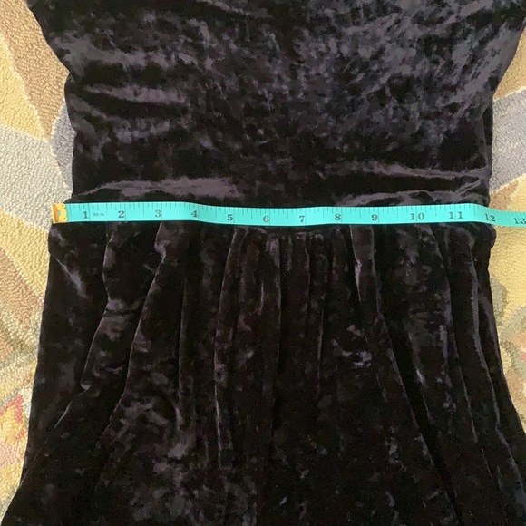 VINTAGE BETSEY JOHNSON VELOUR VELVET JUMPSUIT JUMPER ROMPER PLAYSUIT 90s Y2K S - Picture 5 of 9